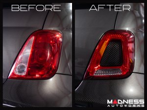 FIAT 500 Tail Light Conversion Kit - LED EU Style